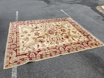 Oushak 100% Wool Area Rug