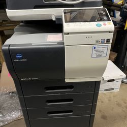 Konica Minolta Bizhub C3351 Printer w/ Toner Cartridges