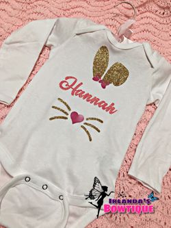 Baby 24M personalized Onesie