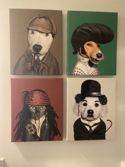 Wall art artwork canvas 6 pieces