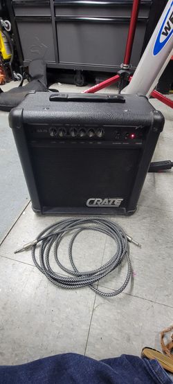 Crate Gx-15 Gx 15 Watt Amplifier Amp Electric Guitar Vintage?