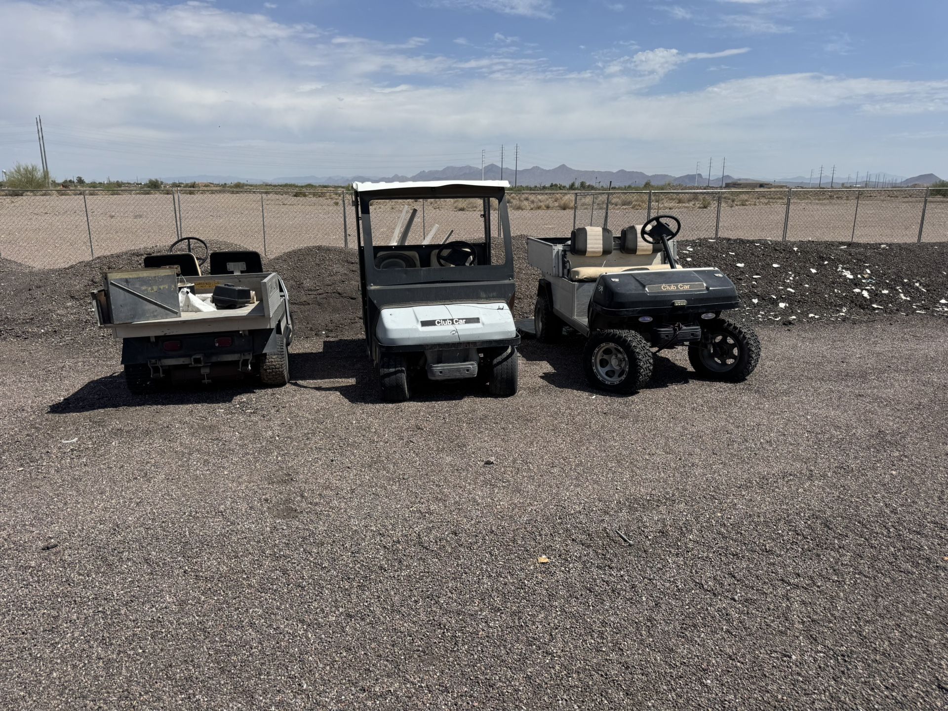 Golf Carts For Sale. All Run But Need Some Work.