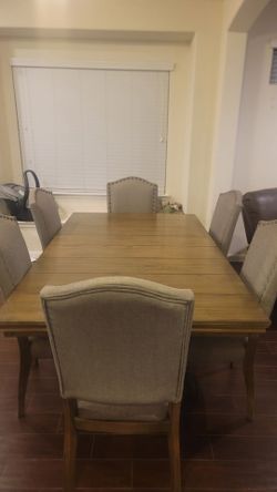 Table and chairs