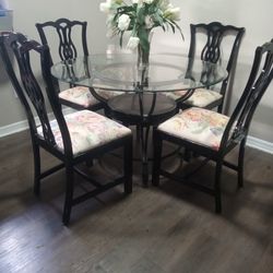Table and chairs