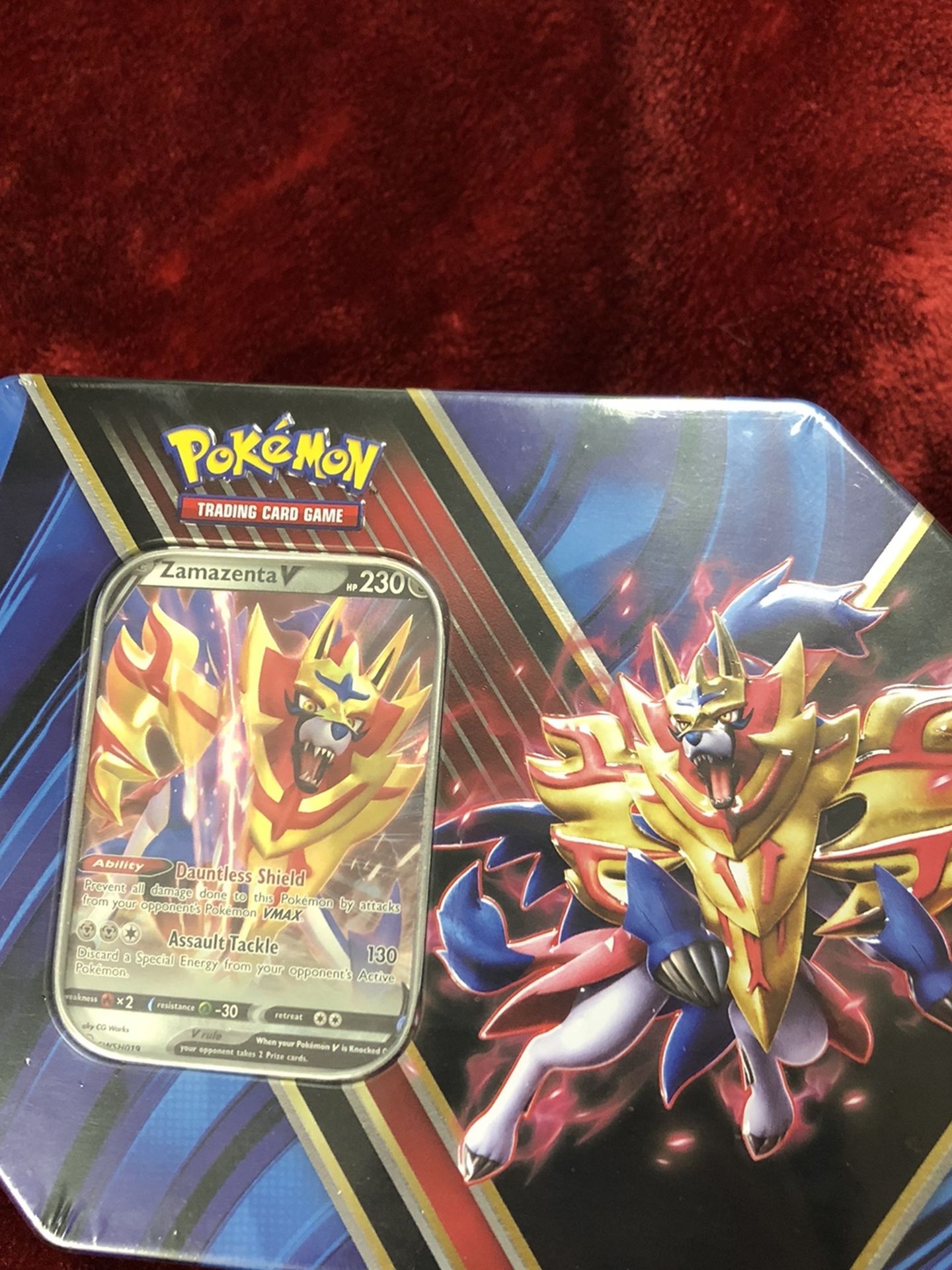 Zamazenta v Tin Box