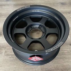 Volk TE37XT 17x8.5 -10 6x139.7 Blast Black