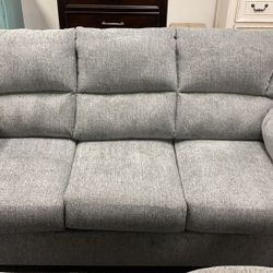 🚀🚚 Same Day Delivery 🚚🚀Allmaxx Pewter Sofa $539.00