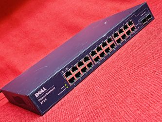 Dell PowerConnect 2724 24-Port Gigabit Ethernet & 2-Port DP SFP Network Switch 