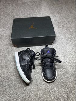 Size 7C Nike Jordan 1 Mid "Space Jam" Toddler