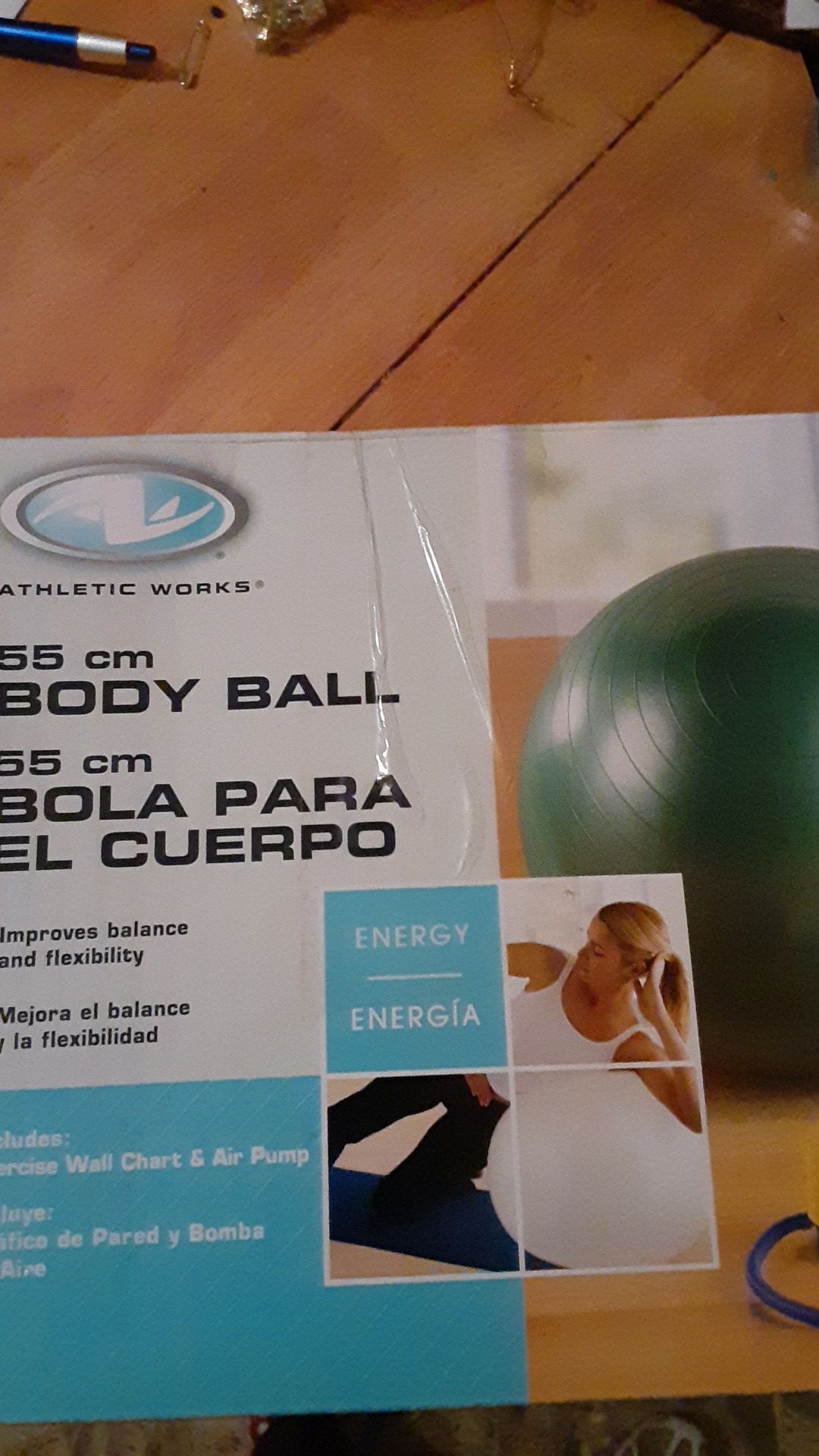 Athletic works body ball for exercise