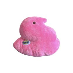 Just Born Pink Peeps Plush Chick Stuffed Toy 2014 Easter 5.5 Inch