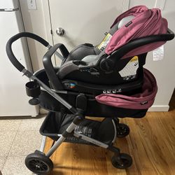 Baby Stroller And Car Seat Full Set Evenflo 