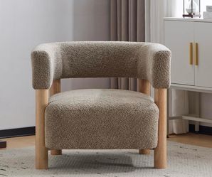 CHRISTOPHER KNIGHT Accent Arm Chairs – Set of 2 – Light Camel