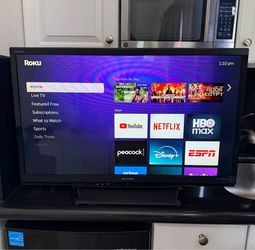 Sharp 32” HDTV + 2 HDMI Ports