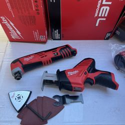 M12 Milwaukee Multitool And HackZall New 