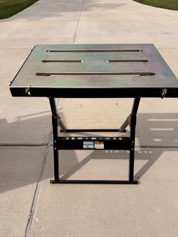 Chicago Electric Folding Welding Table