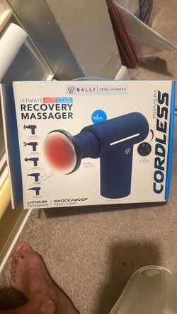 Bally Total Fitness Ultimate Hot/Cold Recovery Massager Cordless BL1777-HGN