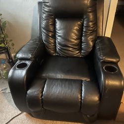 Electric Leather Recliner