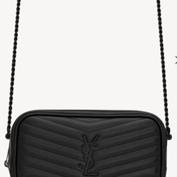 Saint Laurent mini lou in quilted leather 