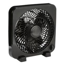 Mainstays 9 inch Personal Desktop Fan with 3 Speeds, Black 