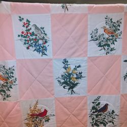 Handmade Vintage Patch Work QUILT 