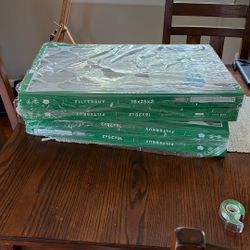 4 Air Filters 16x25x2   New 