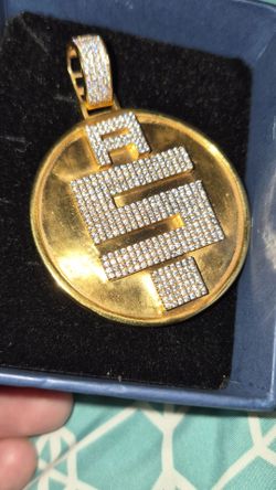 All Money In Gold Plated Pendant Nipsey Hussle