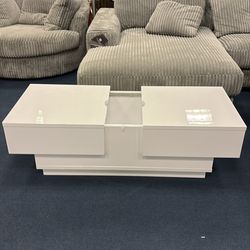 Coaster: storage coffee table