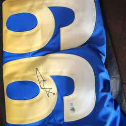 Aaron Donald Autographed Jersey