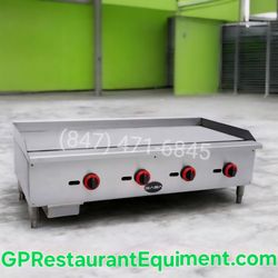 NEW IN BOX 4ft Flat Top Grill Griddle Restaurant Commercial Gas or LP