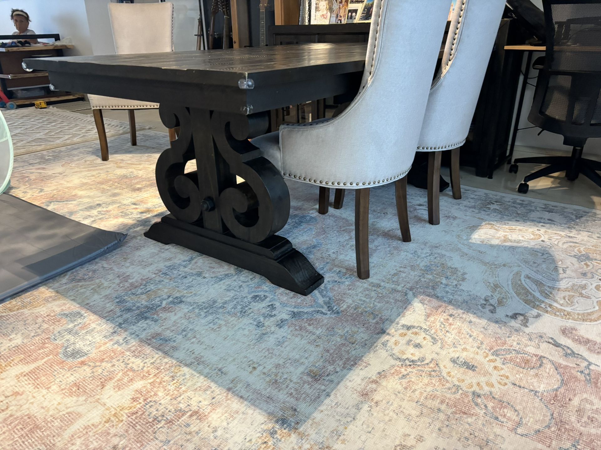 Rustic Extendable Dining Table