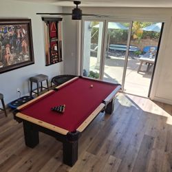 Custom 8' OLHAUSEN Pool Table