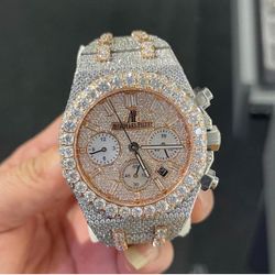 Two Tone AP Royal Oak Chronograph Watch