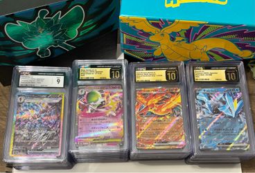 38pc Pokémon CGC Slab Lot: Pristine 10s & Gem Mints - Charizard/Mew/Gyarados