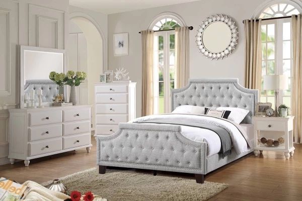 Bedroom Set.    5 Pc Queen Size Bedroom Set / New I N a Box    🔥   Recamara De 5 Piezas  Queen Size  Nueva En Caja 