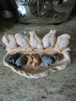 Wall hanging with little birds