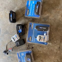 Hart Drill Batteries And Charger Kit 