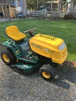 42 Yard Man Riding Lawnmower for Sale in Graham WA OfferUp