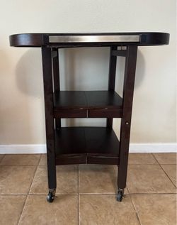 Folding Wooden Bar Cart – $20 OBO