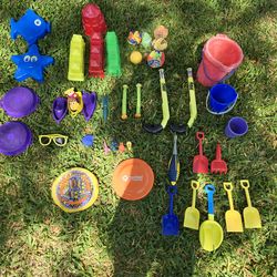 Lot of Beach Lake or Sandbox Toys