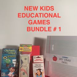 KIDS  EDUCATIONAL GAME BUNDLES