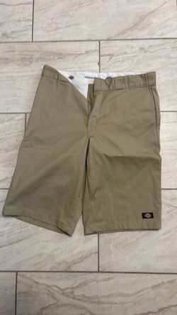 Dickies Khaki Relaxed Fit work shorts size 36