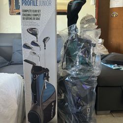 Wilson Profile JGI Junior complete golf club set Size large - Teal