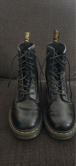 Dr. Martens 1460 Black Leather Lace-Up Boots