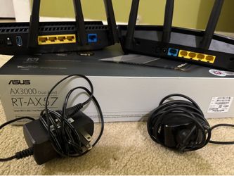 ASUS WiFi 6 Mesh Router Bundle RT-AX58U + RT-AX57