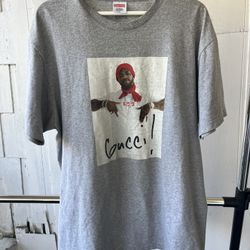 Supreme x Gucci Mane Photo Tee | FW16 (Grey) 