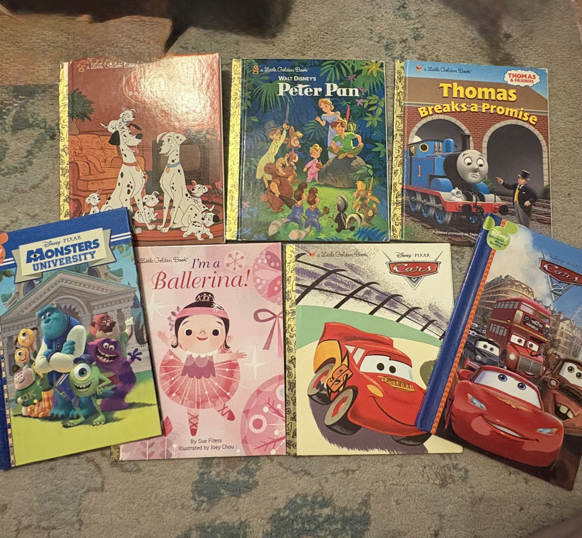 Kids Golden And Disney Book Lot All New Accept 1 -