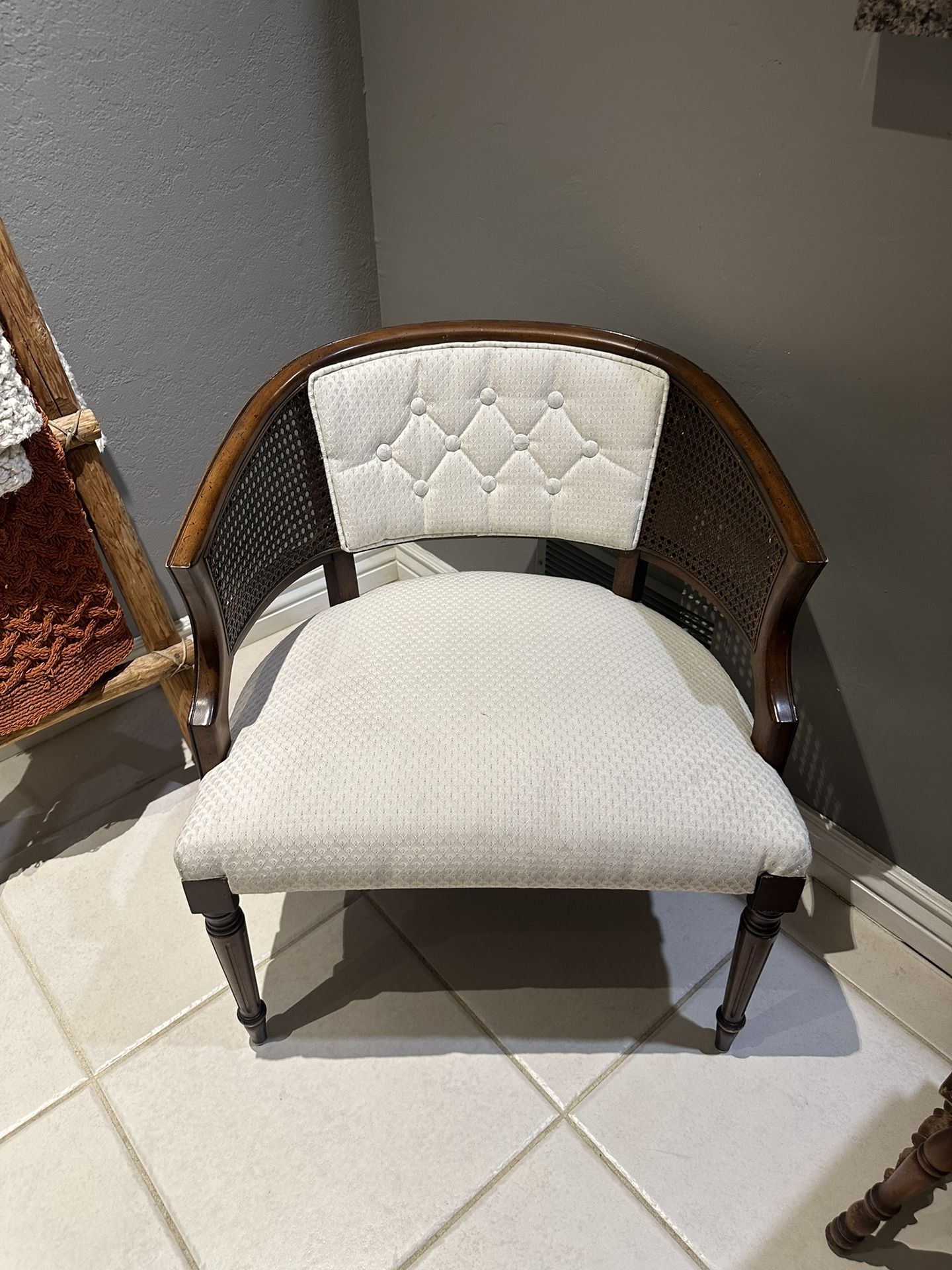 Barrel Cane Chairs