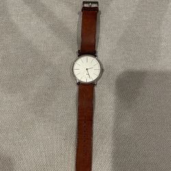 Skagen Leather Watch