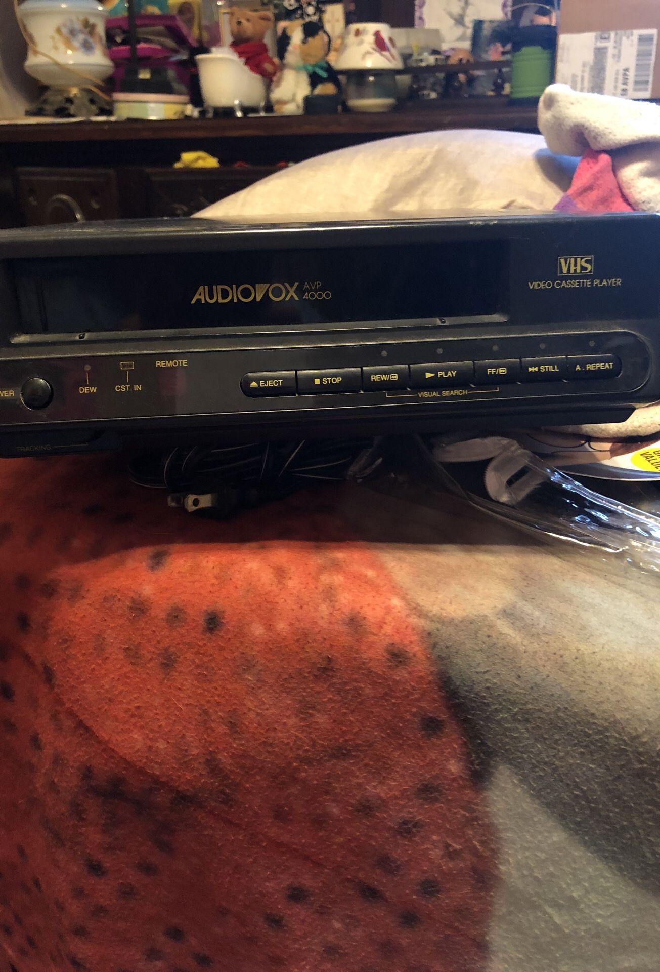 VCR with remote